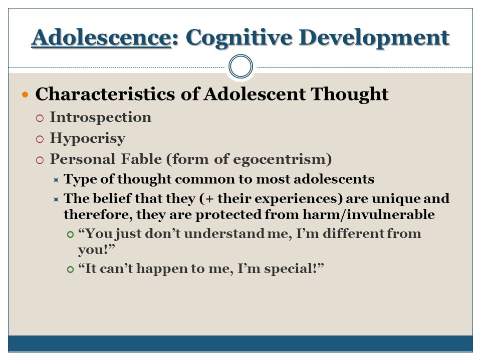 What are the characteristics of cognitive development new arrivals